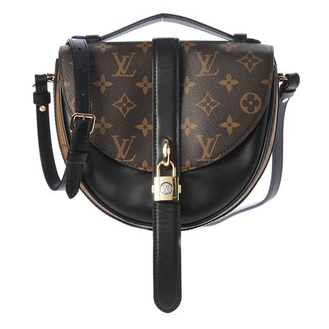 louis vuitton reverse monogram chantilly lock noir black|chantilly bag.